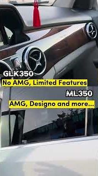 🚨 ML350 vs GLK350: The SHOCKING Truth No One Talks About! 😱🚗💨