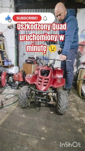 Quad fixed in a minute? What's wrong with it? #atv #quad #50cc #4wheeler #atv4kids #fastrepair #a...