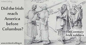 Did Irish find America before Columbus?