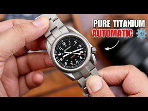 The Most Impossible Field Watch Ever Made?! 🤯🔥 (Titanium + Automatic ⚙️)