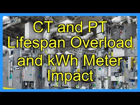 CT and PT Lifespan Overload and kWh Meter Impact