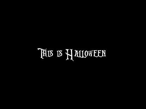 This is Halloween (lyrics)