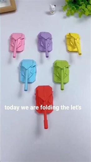 How to make an Origami Tank Army 😱 #shorts #youtubeshorts #trendingshorts