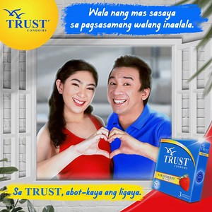 Sa hirap at ginhawa, ang TRUST ay nananatiling abot-kamay at abot-kaya. Bili na sa Shopee: http://bit.ly/DKTOfficial | Trust Condoms