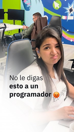 194K views · 7.5K reactions | ¿Cuál otra te han dicho?  Estás son las cosas que EN SERIO no deberías decirle a las personas que trabajan en programación 狼 #humor #frontend #backend #programacion #javascript #python #programador #programadora #programar #php #java | Platzi | Facebook
