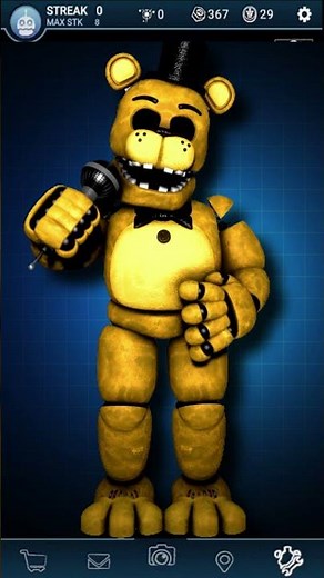 [SFM|FNAF] FNAF AR Unwithered Golden Freddy, workshop animation.#short