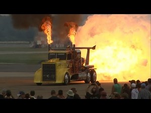 2014 NAS Oceana Airshow - Shockwave Jet Truck