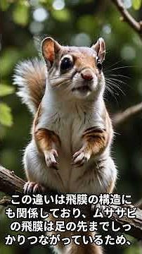 ムササビとモモンガの違いは？どっちがよく飛ぶ？【動物雑学】