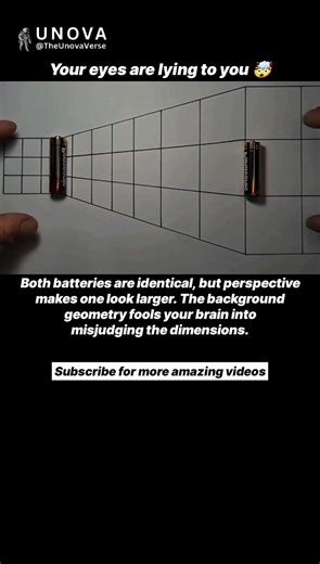 This Simple Trick Breaks Your Sense of Size 😱✨