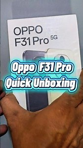 Oppo F31 Pro 5G Quick Unboxing || Fatafat Box Open 📱📦 #Oppo #Unboxing #Tech #Gadget #Phone