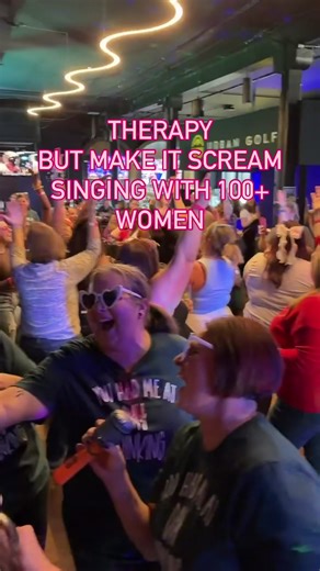 We came to brunch. We stayed for the emotional release ✨🎤 #goodgirlsgonebrunch #ftwayne #fyp #screamsinging