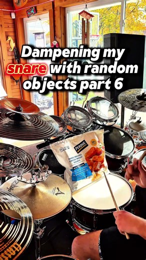 Dampening My Snare Drum With Random Objects (Part 6)