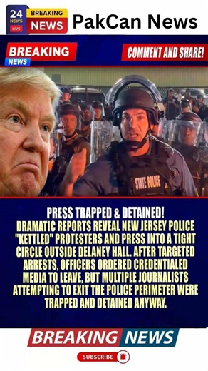 Journalist Detentions Near ICE Facility Spark Press Freedom Debate | PakCan News