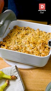 Maxi plaisir pour le crumble aux bananes et aux Kinder Maxi®, c'est vraiment trop gourmand 😍 | Demotivateur Food