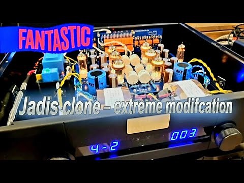 Sensation: Jadis JP-200 preamplifier clone, EXTREMELY modified – uncompromising high-end perfection