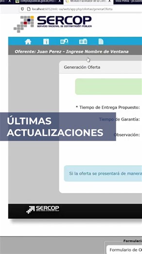 📘 CURSO ACTUALIZADO DE COMPRAS PÚBLICAS – SERCOP 2026 Domina la Ley Orgánica de Compras Públicas, el Sistema Nacional de Contratación Pública y el Portal Oficial. Capacítate con las últimas actualizaciones normativas, aprende Ushay, VAE, subastas inversas y elaboración de ofertas ganadoras. 🔗 Más información: https://bit.ly/2UCX2V1 👉 Reserva tu cupo: http://bit.ly/39zvXs8 📅 DEL 7 AL 9 DE ENERO 2026 ⏰ MIÉRCOLES A VIERNES | 19H00 – 22H00 💻 MODALIDAD 100% ONLINE 💵 INVERSIÓN: $75 🎓 CERTIFICAD