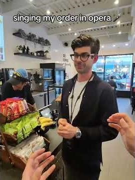 singing my order in opera prank #publicprank #prank #comedy