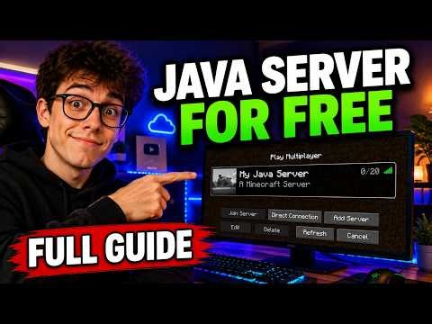 How to Create a Minecraft Java Server for FREE – Easy Step-by-Step Guide