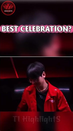 🔥 WHO HAS THE MOST ICONIC CELEBRATION IN PRO PLAY?😱 #shorts #T1WIN #T1Fighting #SKTT1