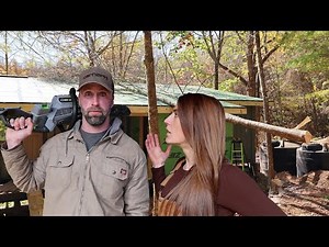 A TREE FELL ON OUR CABIN (and it may have been my fault...)