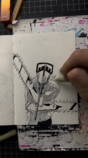 Chainsaw Man Fan Art Showcase and Drawing Techniques