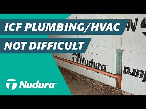 Plumbing & HVAC Systems with Nudura ICFs