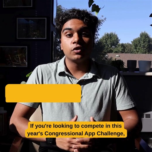 1.1K views · 30 reactions | Are you a young Coloradan with promising digital or coding skills? The Congressional App Challenge is for you! Just take it from last year’s winner, Rishabh: You don’t want to miss out! Apply by October 30: https://crow.house.gov/services/congressional-app-challenge | Rep. Jason Crow | Facebook