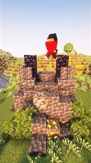 Minecraft Easy Sword Portal #minecraft