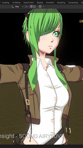 Unlock the secrets to perfect anime toon shading in Blender! 🌟🎨 Dive into this quick tutorial and transform your 3D anime models like a pro! #BlenderTutorial #AnimeArt #ToonShading #3DModeling #AnimeShaders #CreativeTok #Blender3D #AnimeStyle #DigitalArtists