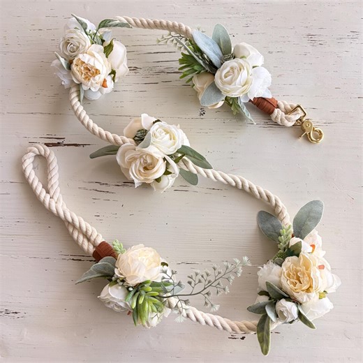 Heirloom Luxury dog wedding attire, Insta ready dog leash for wedding, Wedding ring bearer, Influencer dog wedding attire, luxury dog leash