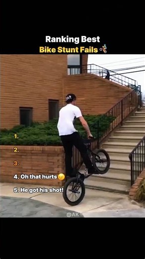 Ranking Best Bike Stunt Fails 😂