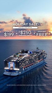 ‘Tis the season for savings with our Holiday Sale! Book now and give yourself the gift of an unforgettable cruise. | MSC Cruises