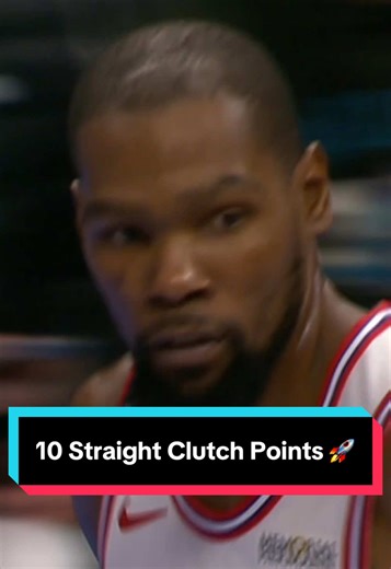 Kevin Durant's Incredible Clutch Performance for Houston
