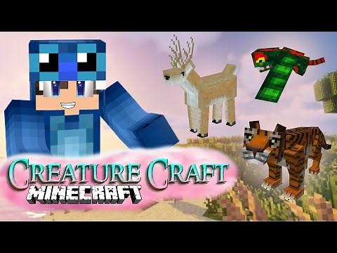 Angel wings in Minecraft!! | EP 1 | Minecraft Creature Craft | Modded Minecraft Single Player
