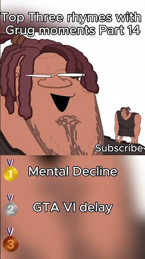 Top Three rhymes with Grug moments Part 14 #funny #funnymoments #viral