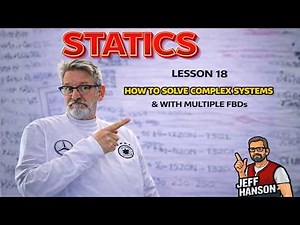 Statics: Lesson 18 - How to Solve Complex Systems with Multiple FBDs