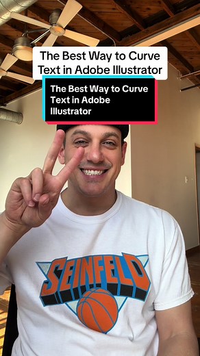 The Best Way to Curve Text in Adobe Illustrator #adobeillustrator #designtutorial #illustratortutorial #designtok #illustrator