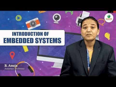 INTRODUCTION OF EMBEDDED SYSTEM | By Mrs. R. ANUJA || MLRITM