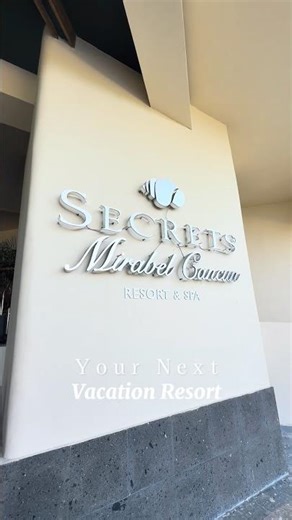 Secrets Mirabel Cancun. new adults-only, all-inclusive, oceanfront resort!
