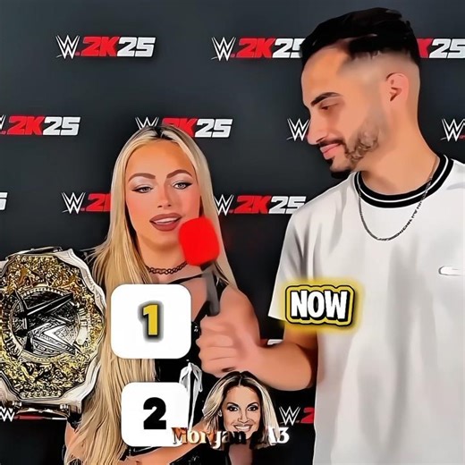 rhearipley liv morgan then vs now #wwe #ytshorts #wrestling #viral vedio #wwetranding short edits
