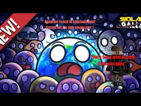 Gamerjoe Reacts To The Solar System But It’s Only MOONS! Part 1
