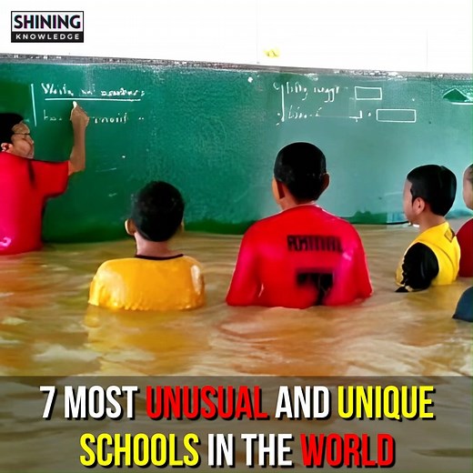 17K views · 548 reactions | 7 most unusual and unique schools in the world | Shining Knowledge | Facebook
