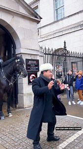 Epic Fail_ Guy Dances Like Crazy in Front of Guard and Horse! #guards #horse #london #fyp代做 #tourism #foryou #Amazing | Experiencing London