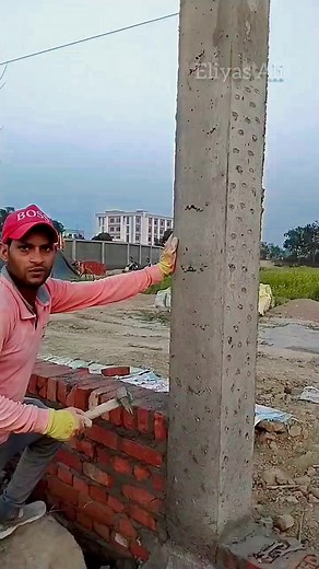 12K views · 35 reactions | Column tack #column #construction #wall #design | lmp mason work | Facebook