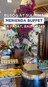 Masarap at sulit na Merienda Buffet, balik ₱249 na ulit, Kabayan! Tara na dito sa Salo Resto! #meriendabuffet #salorestaurant #KabayanHotel #foodie | Kabayan Hotel