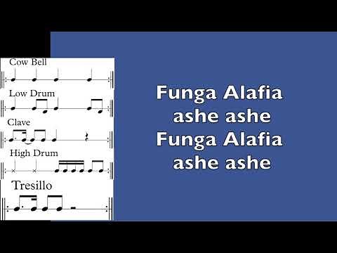 For Practice #1 - Funga Alafia: instrumental
