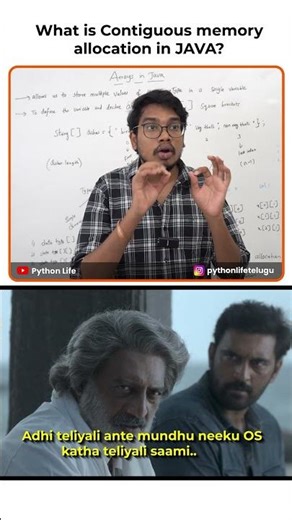 Java Contiguous Memory | Telugu #javaintelugu