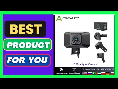 CREALITY AI Camera HD Quality Intelligent Assistant Support