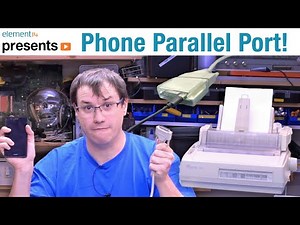 Adding a Parallel Printer Port to an Android Phone