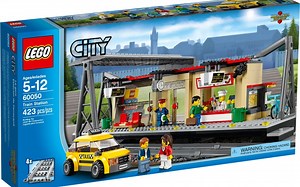 乐高 城市 60050 火车站 速组评测